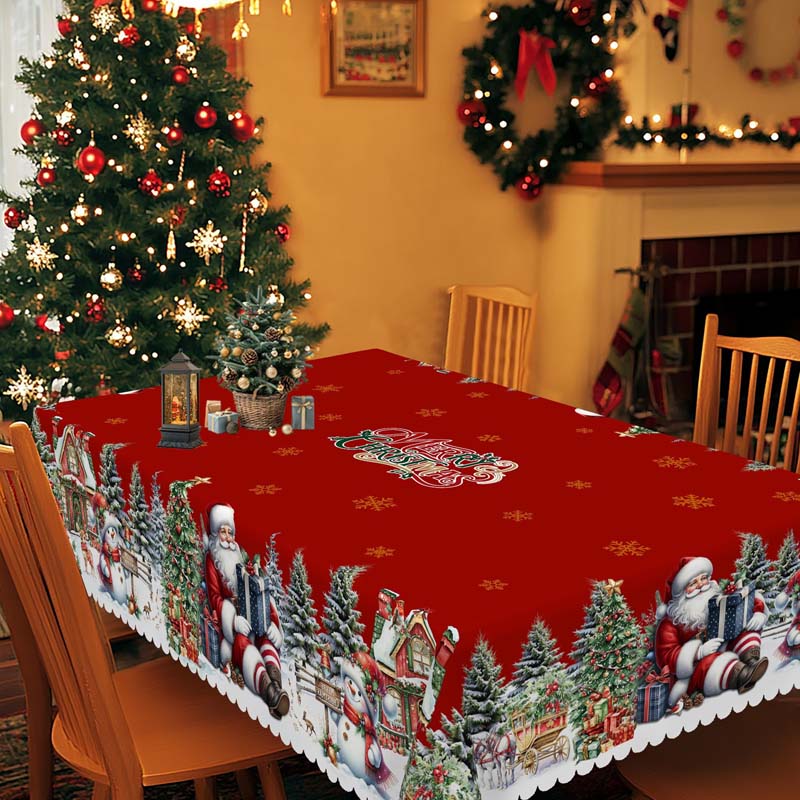 🔥Solange der Vorrat reicht 40 % Rabatt!🎉Weihnachts-Tischdecke zur Dekoration