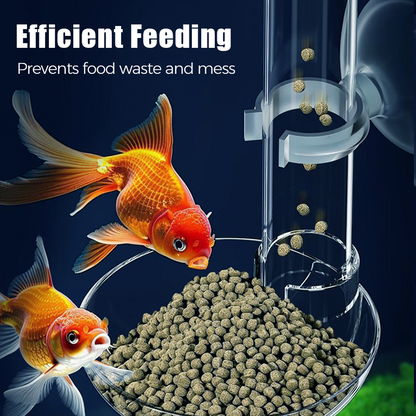 🔥Solange der Vorrat reicht 40 % Rabatt!🐟Einstellbares und transparentes Fischfütterungsrohr- und Schälerset