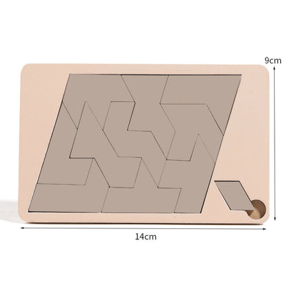 🔥Solange der Vorrat reicht 40 % Rabatt!🎉Holz-Tangram-Brettspiel