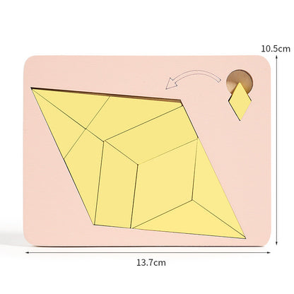 🔥Solange der Vorrat reicht 40 % Rabatt!🎉Holz-Tangram-Brettspiel