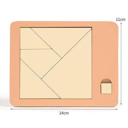 🔥Solange der Vorrat reicht 40 % Rabatt!🎉Holz-Tangram-Brettspiel