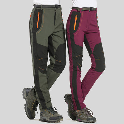 🌀🔥Solange der Vorrat reicht 40 % Rabatt!🎉👖Winddichte, wasserdichte, warme Wanderhose mit elastischem Bund