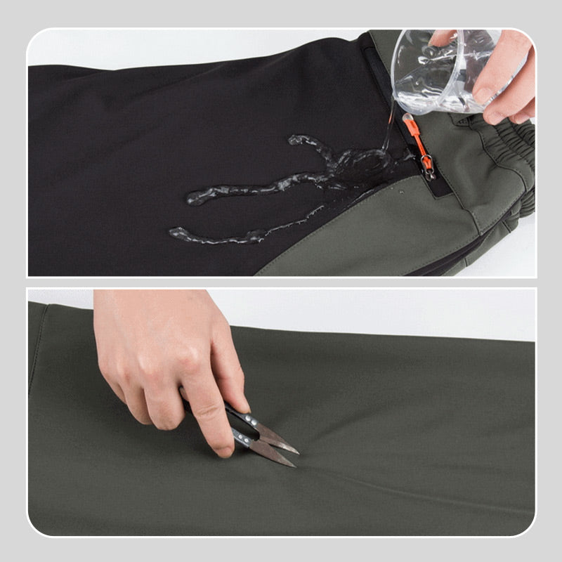 🌀🔥Solange der Vorrat reicht 40 % Rabatt!🎉👖Winddichte, wasserdichte, warme Wanderhose mit elastischem Bund