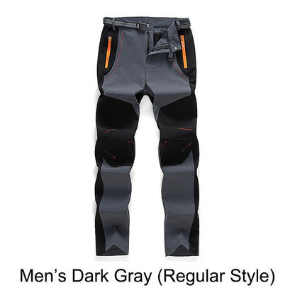 🌀🔥Solange der Vorrat reicht 40 % Rabatt!🎉👖Winddichte, wasserdichte, warme Wanderhose mit elastischem Bund