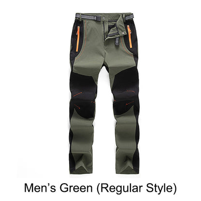 🌀🔥Solange der Vorrat reicht 40 % Rabatt!🎉👖Winddichte, wasserdichte, warme Wanderhose mit elastischem Bund
