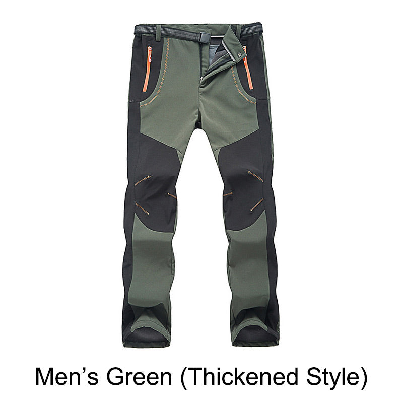 🌀🔥Solange der Vorrat reicht 40 % Rabatt!🎉👖Winddichte, wasserdichte, warme Wanderhose mit elastischem Bund