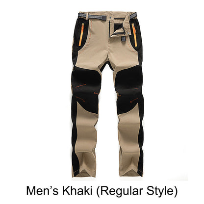 🌀🔥Solange der Vorrat reicht 40 % Rabatt!🎉👖Winddichte, wasserdichte, warme Wanderhose mit elastischem Bund