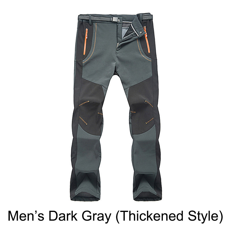 🌀🔥Solange der Vorrat reicht 40 % Rabatt!🎉👖Winddichte, wasserdichte, warme Wanderhose mit elastischem Bund