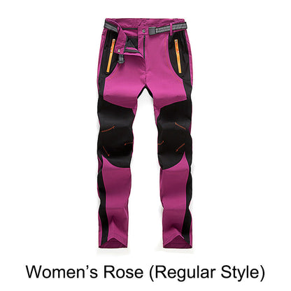 🌀🔥Solange der Vorrat reicht 40 % Rabatt!🎉👖Winddichte, wasserdichte, warme Wanderhose mit elastischem Bund