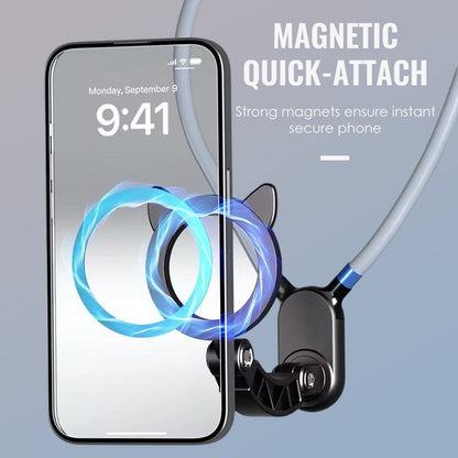 🔥Solange der Vorrat reicht 40 % Rabatt!🎉Freihändige magnetische Telefonhalterung für den Nacken