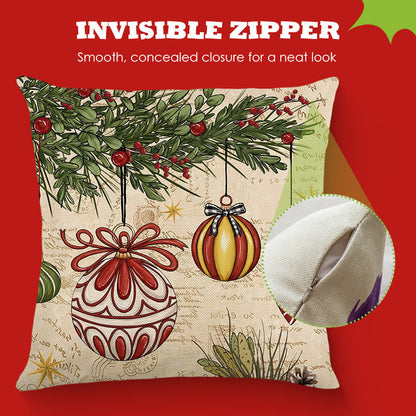🎄🔥Weihnachtsaktion 50 % RABATT🔥Niedrige Weihnachtsdruck Kissenbezug