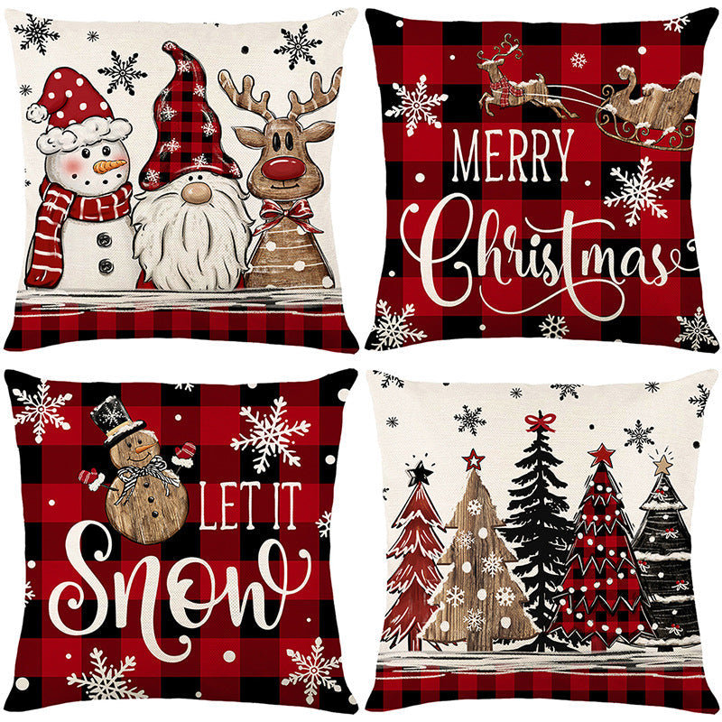 🎄🔥Weihnachtsaktion 50 % RABATT🔥Niedrige Weihnachtsdruck Kissenbezug