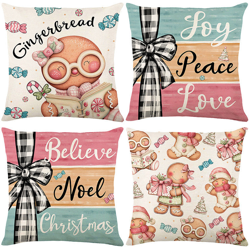 🎄🔥Weihnachtsaktion 50 % RABATT🔥Niedrige Weihnachtsdruck Kissenbezug