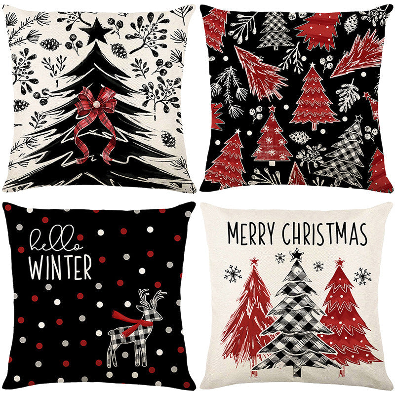🎄🔥Weihnachtsaktion 50 % RABATT🔥Niedrige Weihnachtsdruck Kissenbezug