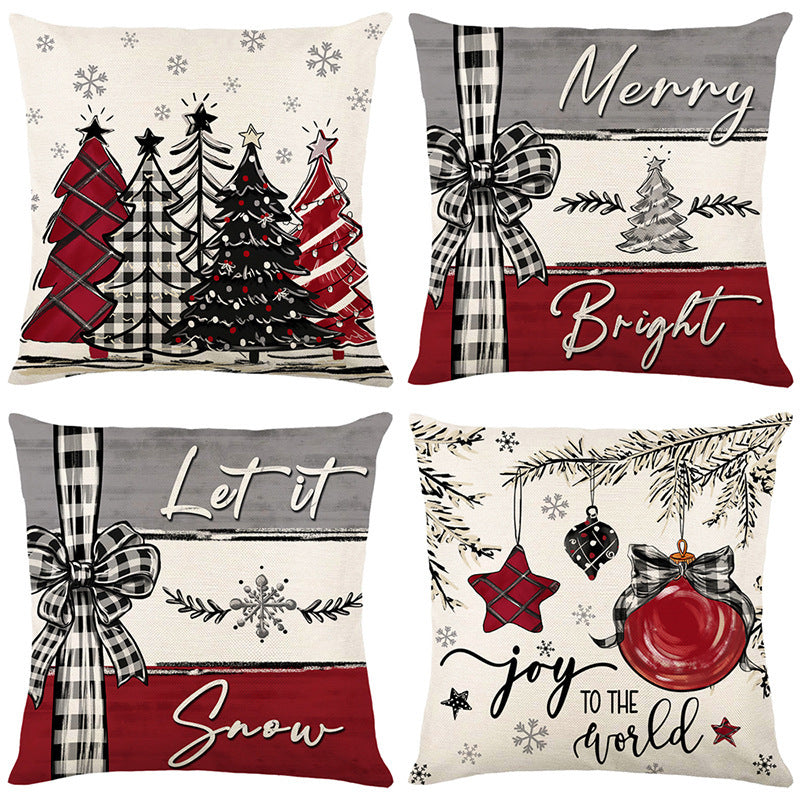 🎄🔥Weihnachtsaktion 50 % RABATT🔥Niedrige Weihnachtsdruck Kissenbezug