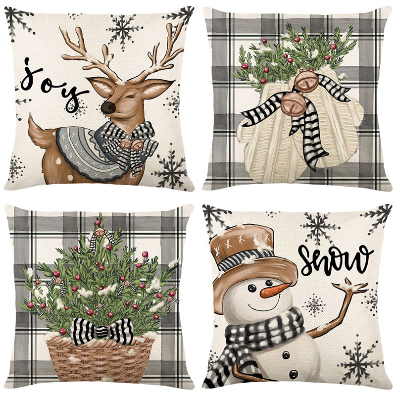 🎄🔥Weihnachtsaktion 50 % RABATT🔥Niedrige Weihnachtsdruck Kissenbezug