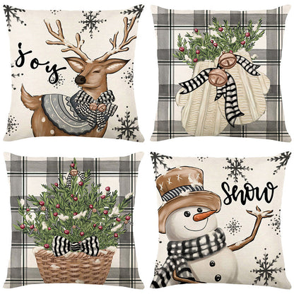 🎄🔥Weihnachtsaktion 50 % RABATT🔥Niedrige Weihnachtsdruck Kissenbezug