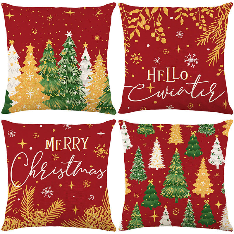 🎄🔥Weihnachtsaktion 50 % RABATT🔥Niedrige Weihnachtsdruck Kissenbezug