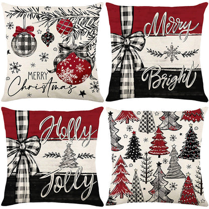 🎄🔥Weihnachtsaktion 50 % RABATT🔥Niedrige Weihnachtsdruck Kissenbezug