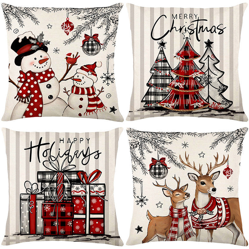 🎄🔥Weihnachtsaktion 50 % RABATT🔥Niedrige Weihnachtsdruck Kissenbezug