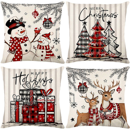 🎄🔥Weihnachtsaktion 50 % RABATT🔥Niedrige Weihnachtsdruck Kissenbezug
