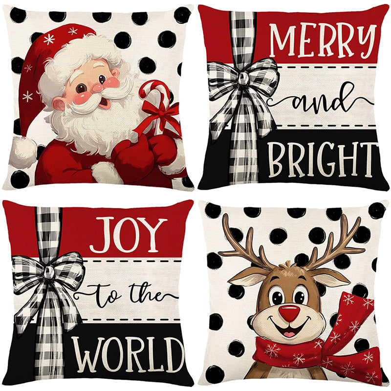 🎄🔥Weihnachtsaktion 50 % RABATT🔥Niedrige Weihnachtsdruck Kissenbezug