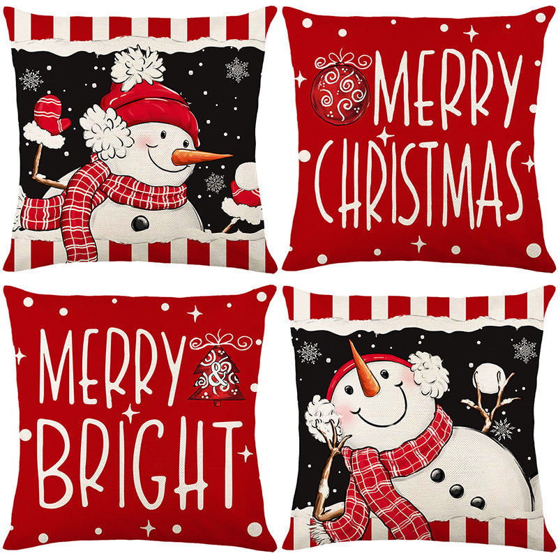 🎄🔥Weihnachtsaktion 50 % RABATT🔥Niedrige Weihnachtsdruck Kissenbezug