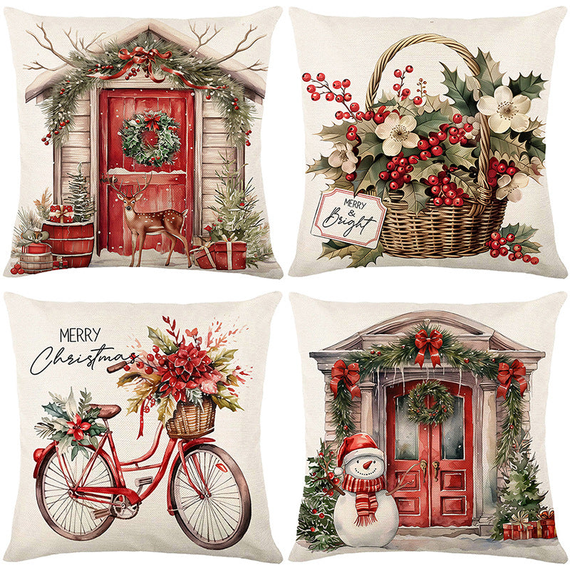 🎄🔥Weihnachtsaktion 50 % RABATT🔥Niedrige Weihnachtsdruck Kissenbezug