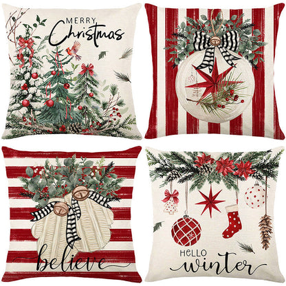 🎄🔥Weihnachtsaktion 50 % RABATT🔥Niedrige Weihnachtsdruck Kissenbezug