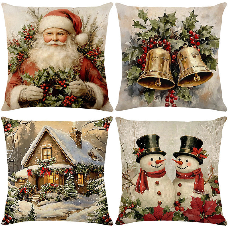 🎄🔥Weihnachtsaktion 50 % RABATT🔥Niedrige Weihnachtsdruck Kissenbezug