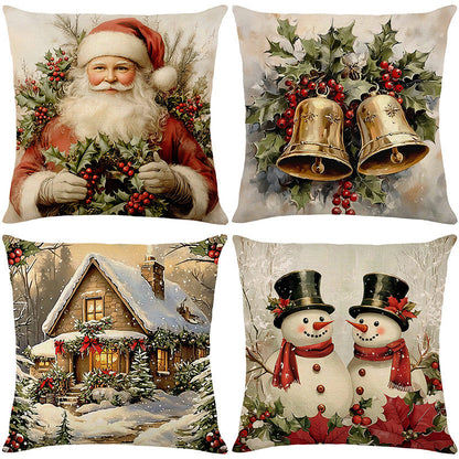 🎄🔥Weihnachtsaktion 50 % RABATT🔥Niedrige Weihnachtsdruck Kissenbezug