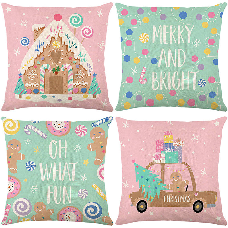 🎄🔥Weihnachtsaktion 50 % RABATT🔥Niedrige Weihnachtsdruck Kissenbezug