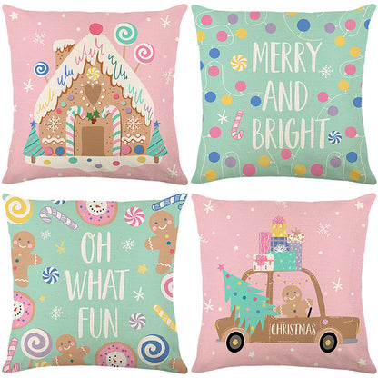 🎄🔥Weihnachtsaktion 50 % RABATT🔥Niedrige Weihnachtsdruck Kissenbezug
