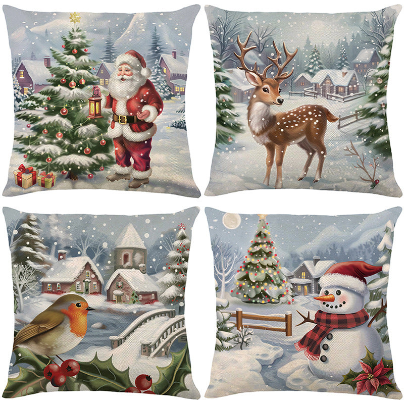 🎄🔥Weihnachtsaktion 50 % RABATT🔥Niedrige Weihnachtsdruck Kissenbezug