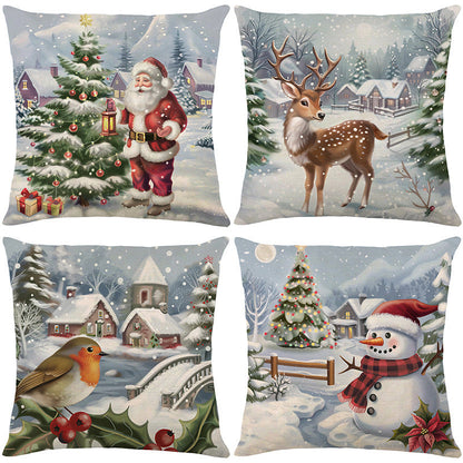 🎄🔥Weihnachtsaktion 50 % RABATT🔥Niedrige Weihnachtsdruck Kissenbezug