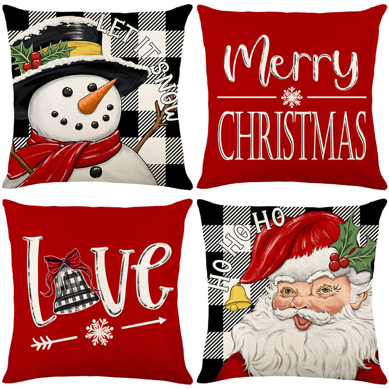 🎄🔥Weihnachtsaktion 50 % RABATT🔥Niedrige Weihnachtsdruck Kissenbezug