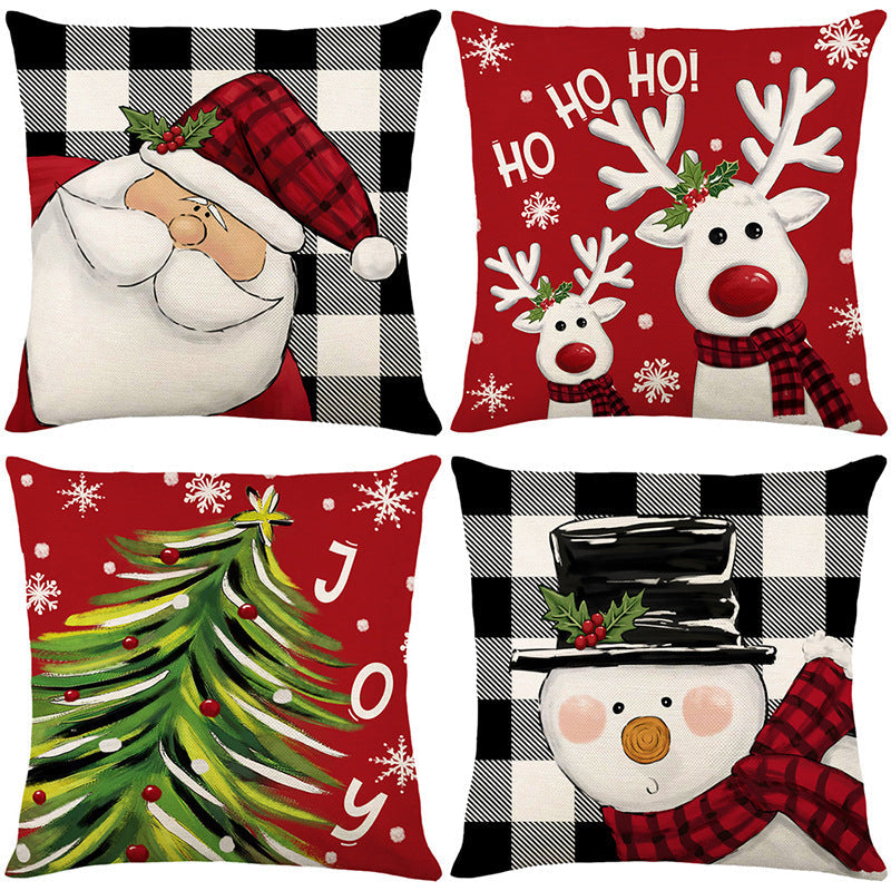 🎄🔥Weihnachtsaktion 50 % RABATT🔥Niedrige Weihnachtsdruck Kissenbezug