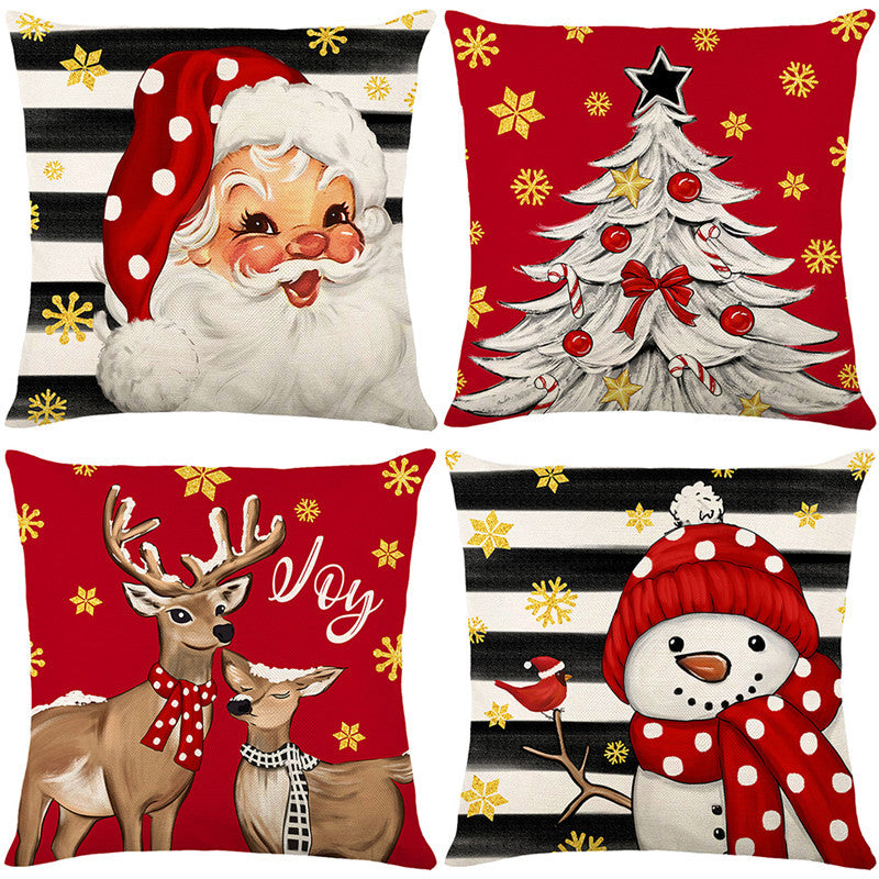 🎄🔥Weihnachtsaktion 50 % RABATT🔥Niedrige Weihnachtsdruck Kissenbezug