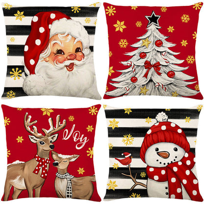 🎄🔥Weihnachtsaktion 50 % RABATT🔥Niedrige Weihnachtsdruck Kissenbezug