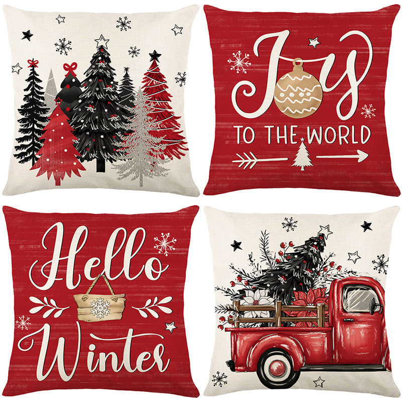 🎄🔥Weihnachtsaktion 50 % RABATT🔥Niedrige Weihnachtsdruck Kissenbezug