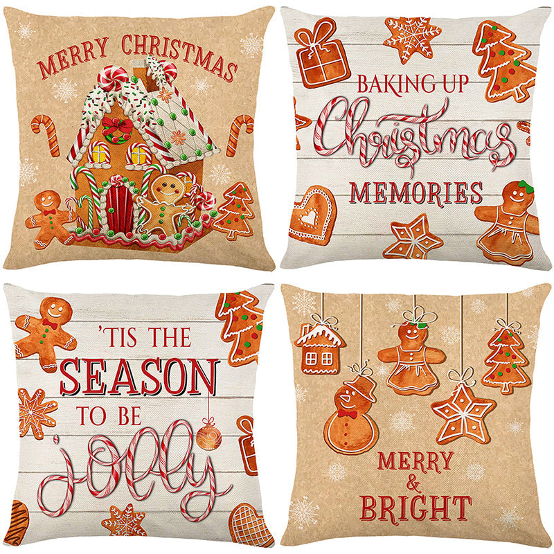 🎄🔥Weihnachtsaktion 50 % RABATT🔥Niedrige Weihnachtsdruck Kissenbezug