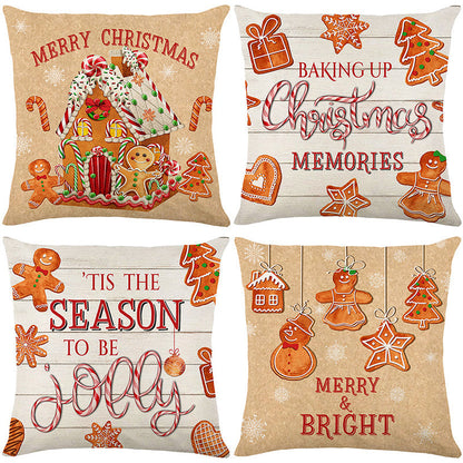 🎄🔥Weihnachtsaktion 50 % RABATT🔥Niedrige Weihnachtsdruck Kissenbezug