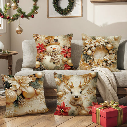 🎄🔥Weihnachtsaktion 50 % RABATT🔥Niedrige Weihnachtsdruck Kissenbezug