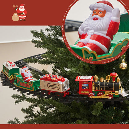 🔥Solange der Vorrat reicht 40 % Rabatt!🎉 Elektrisches Weihnachtszug-Spielzeugset