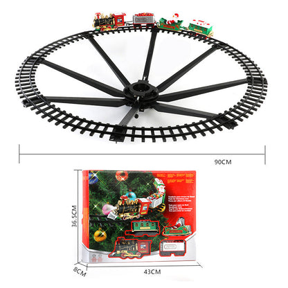 🔥Solange der Vorrat reicht 40 % Rabatt!🎉 Elektrisches Weihnachtszug-Spielzeugset