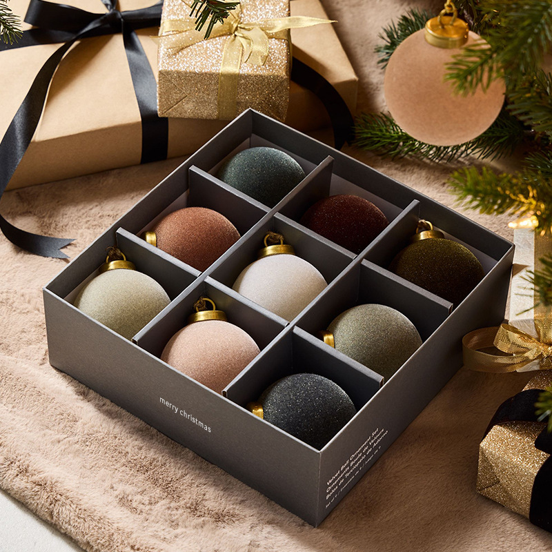 🎄 Weihnachtsbaum Kugeln Set – Glänzende Dekoration für Ihre Festtage