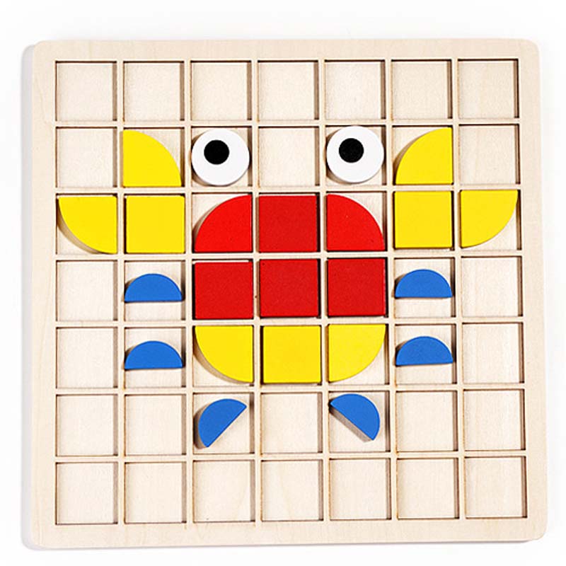 🔥Solange der Vorrat reicht 40 % Rabatt!🎉Lernpuzzle aus Holz mit bunten Tiermotiven in 3D