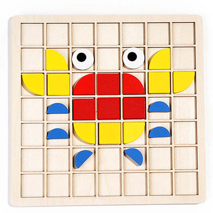 🔥Solange der Vorrat reicht 40 % Rabatt!🎉Lernpuzzle aus Holz mit bunten Tiermotiven in 3D