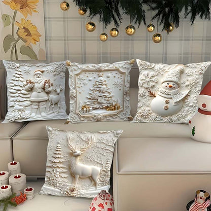 🔥Solange der Vorrat reicht 40 % Rabatt!🎉Elegante Weihnachts-Dekokissenbezüge