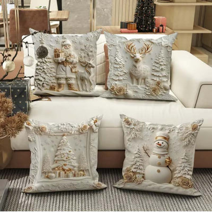 🔥Solange der Vorrat reicht 40 % Rabatt!🎉Elegante Weihnachts-Dekokissenbezüge